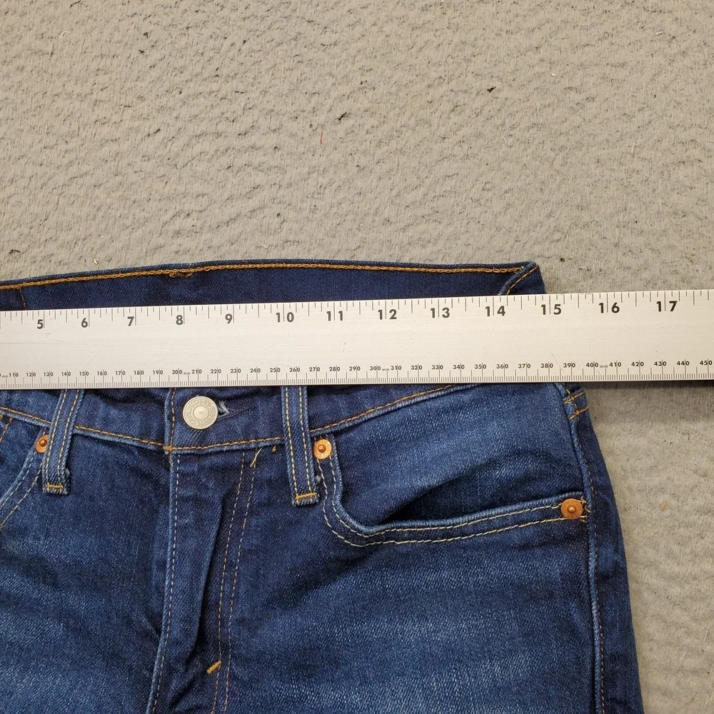 Levi's 511 Jeans Men 30x30 Blue Denim Red Tab Modern Slim Fit Stretch Streetwear
